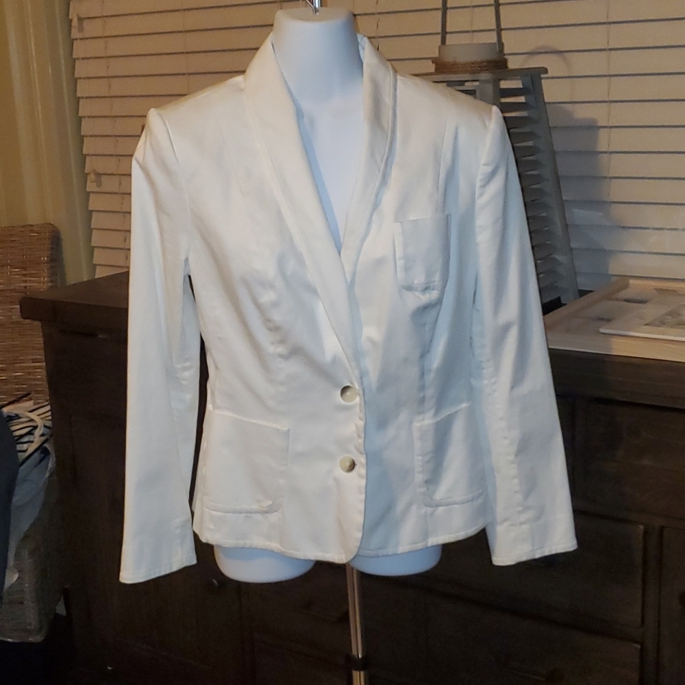 White blazer
